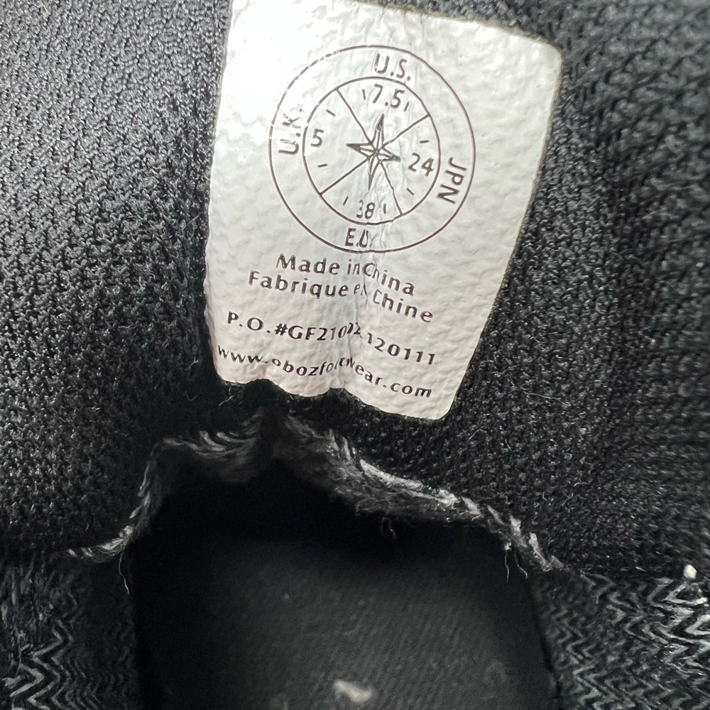 Oboz Bridger mid b-dry hiking boots - Picture 9 of 9